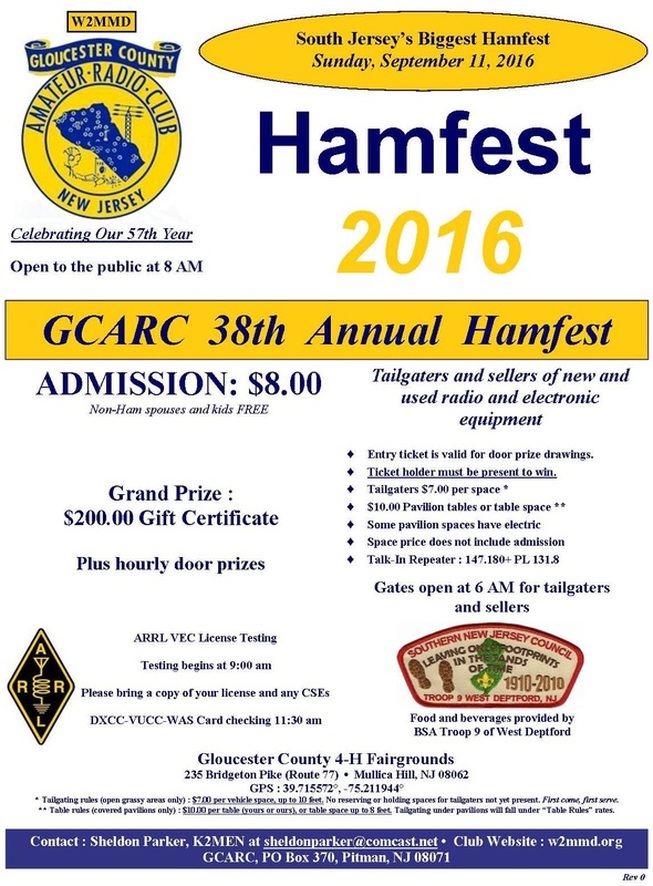 Hamfest 2016 Flyer