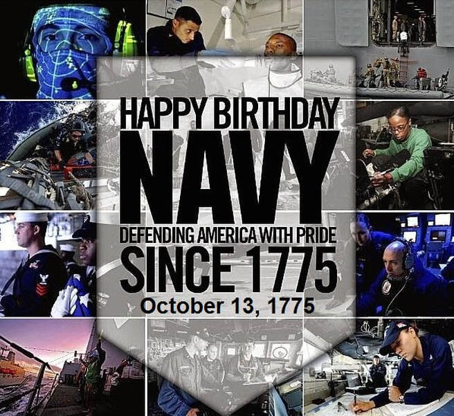 Happy Birthday US Navy